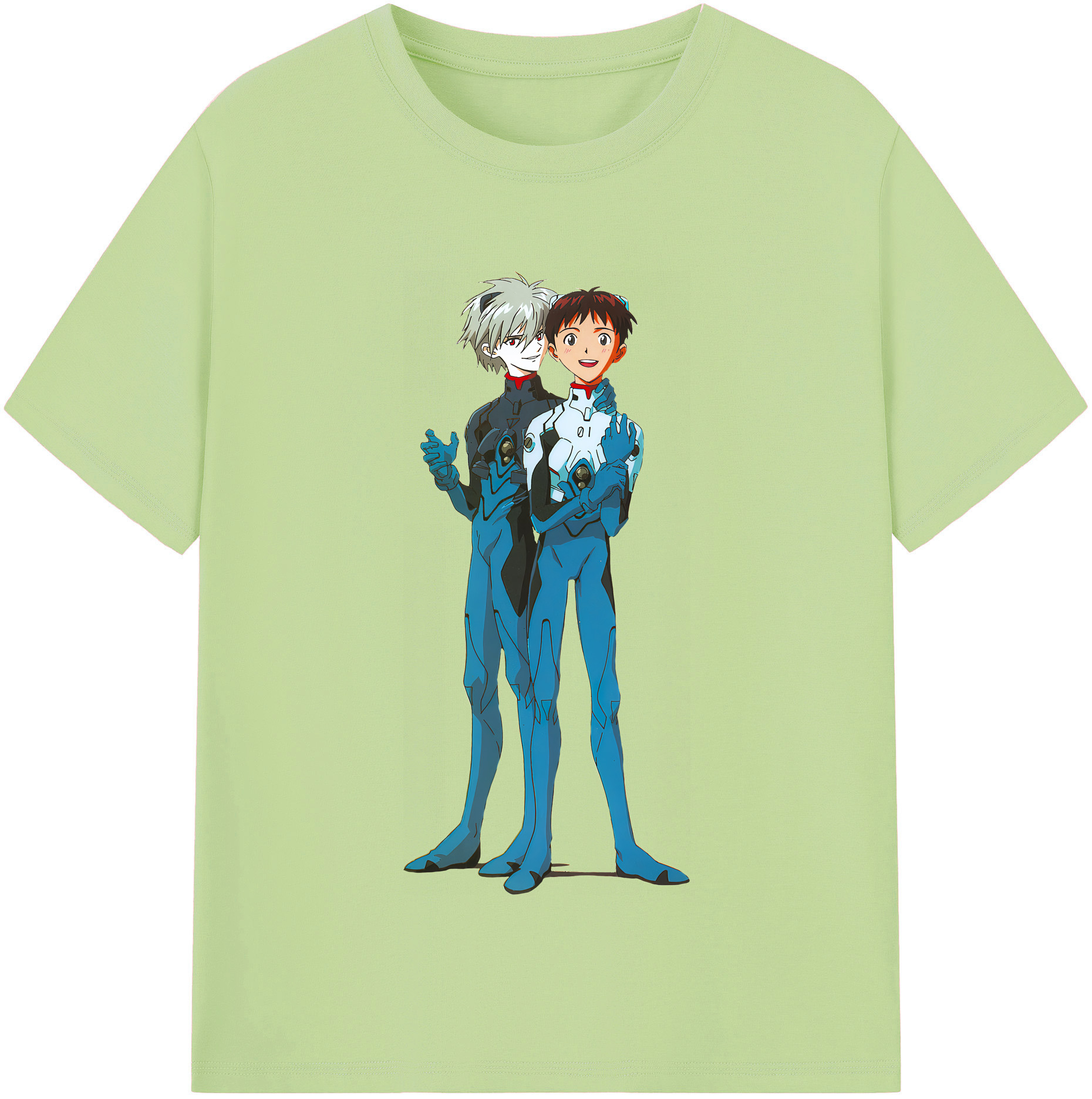 （画像用） EVA 新世紀エヴァンゲリオン 綿100％半袖Tシャツ（フロントプリント）